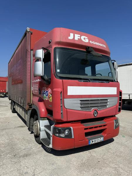 Renault Premium 450 - Camion à rideaux coulissants: photos 1 Renault Premium 450 - Camion à rideaux coulissants: photos 1