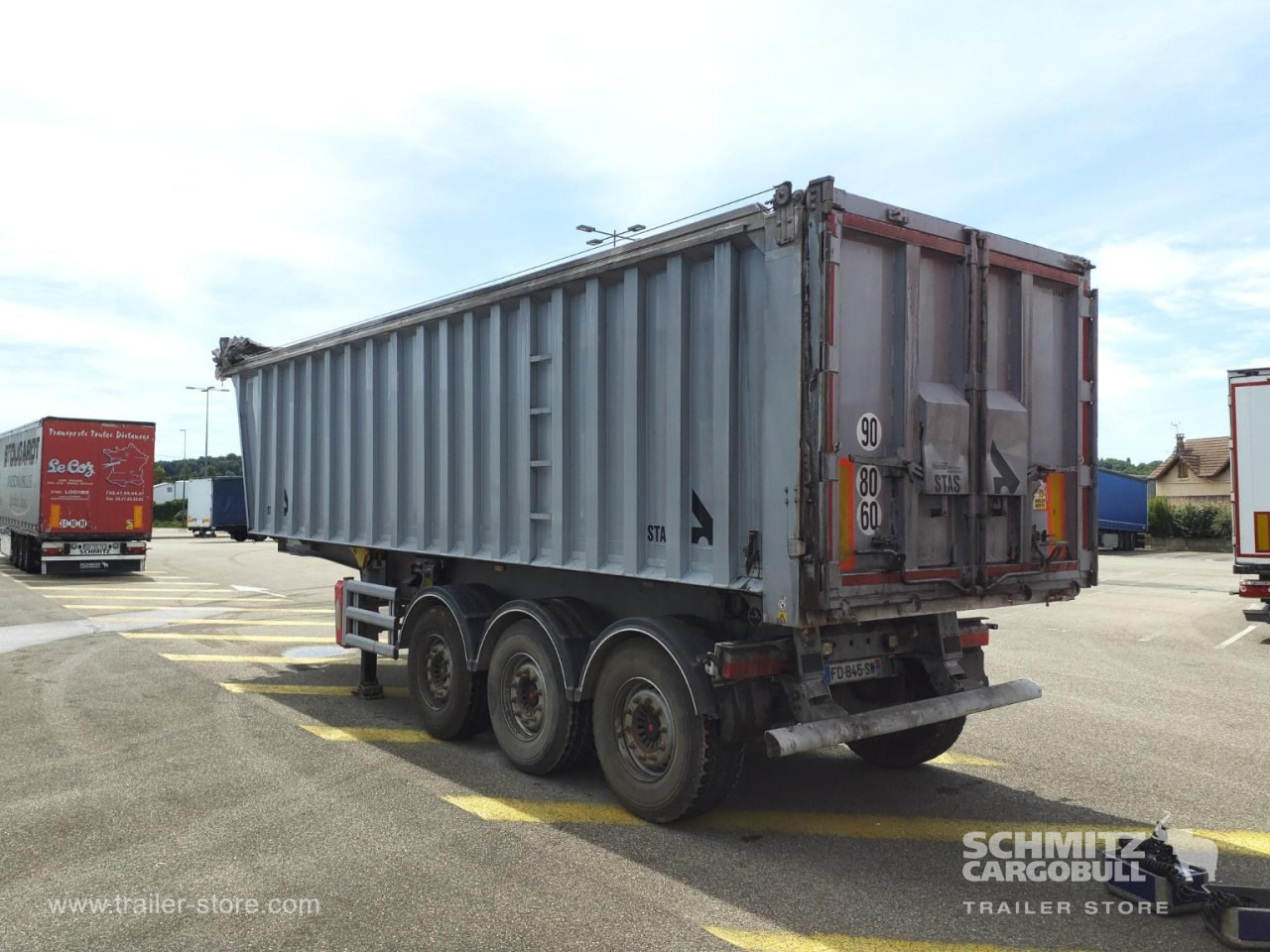 STAS Tipper Alu-square sided body - Semi-remorque benne: photos 4 STAS Tipper Alu-square sided body - Semi-remorque benne: photos 4
