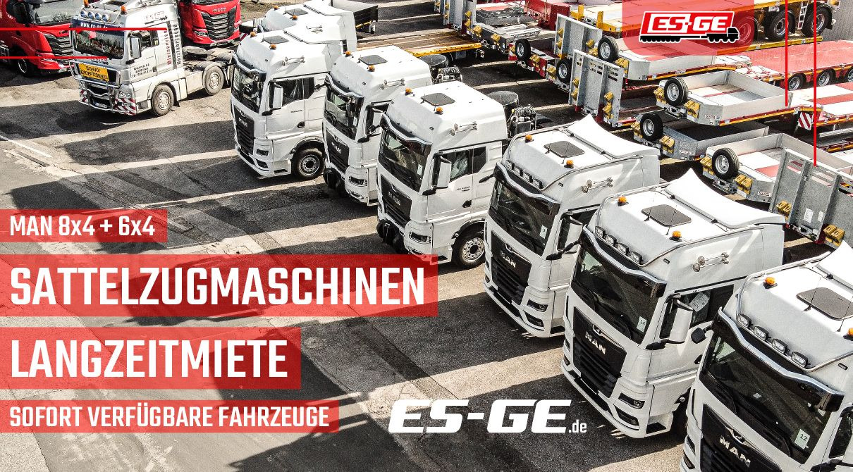 ES-GE 3-Achs Sattelanhänger - Bordwände + CV - Semi-remorque plateau: photos 5 ES-GE 3-Achs Sattelanhänger - Bordwände + CV - Semi-remorque plateau: photos 5
