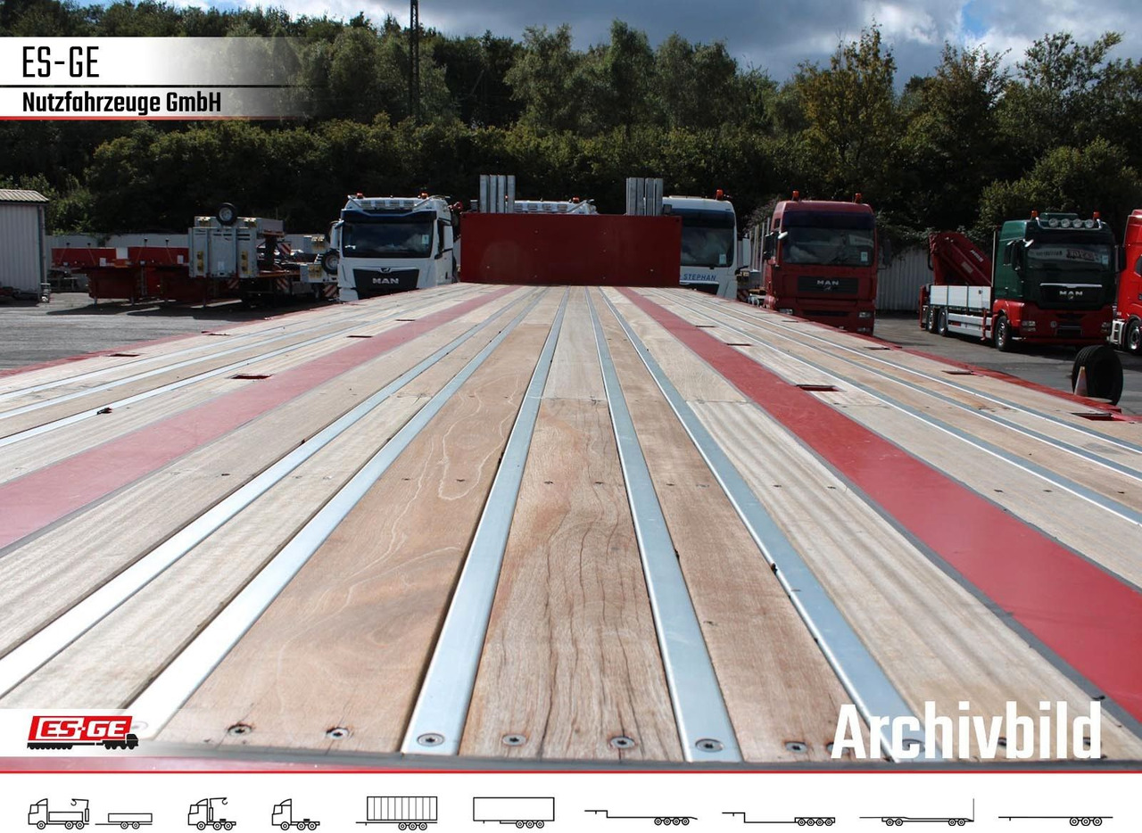 ES-GE 4-Achs-Ballastauflieger - Semi-remorque plateau: photos 3 ES-GE 4-Achs-Ballastauflieger - Semi-remorque plateau: photos 3