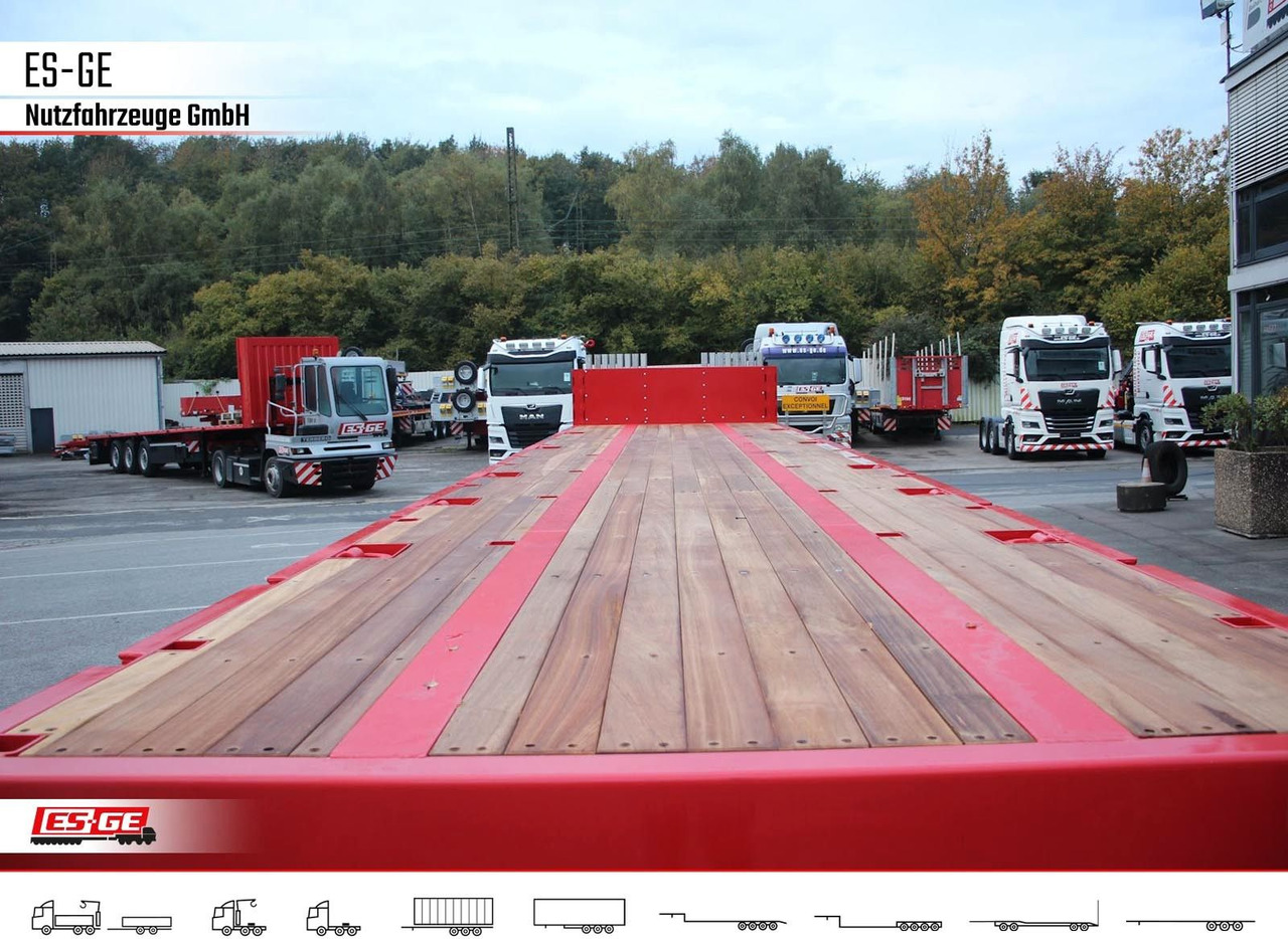 ES-GE 5-Achs-Ballastauflieger - Semi-remorque plateau: photos 5 ES-GE 5-Achs-Ballastauflieger - Semi-remorque plateau: photos 5