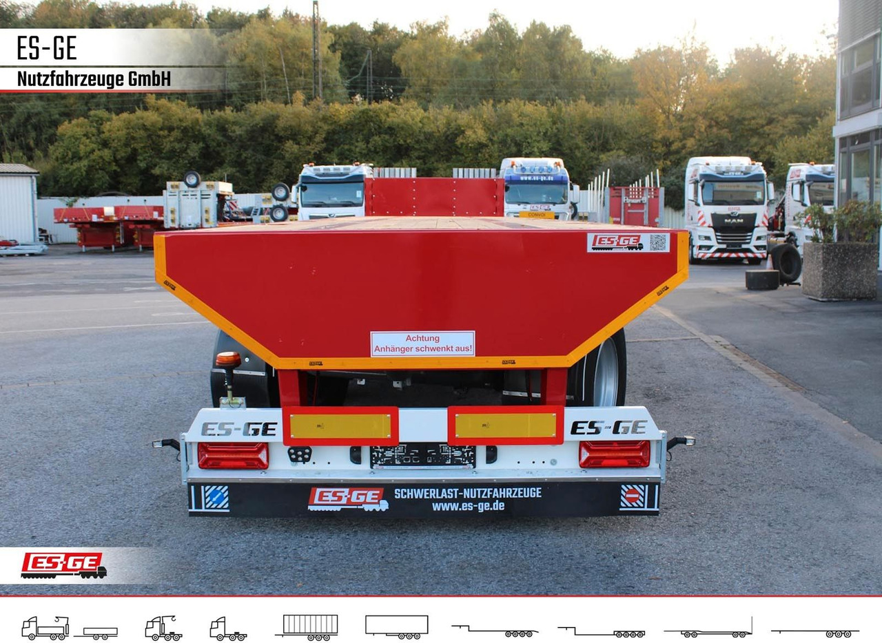 ES-GE 5-Achs-Ballastauflieger - Semi-remorque plateau: photos 4 ES-GE 5-Achs-Ballastauflieger - Semi-remorque plateau: photos 4