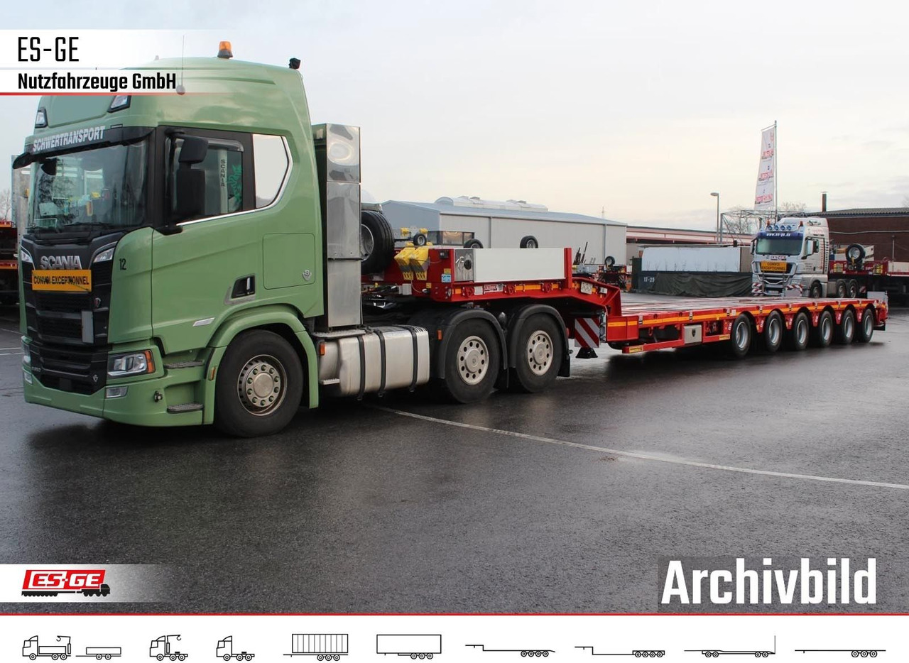 Faymonville 6-Achs Multimax Satteltieflader - hydr. gelenkt - Semi-remorque surbaissé: photos 2 Faymonville 6-Achs Multimax Satteltieflader - hydr. gelenkt - Semi-remorque surbaissé: photos 2