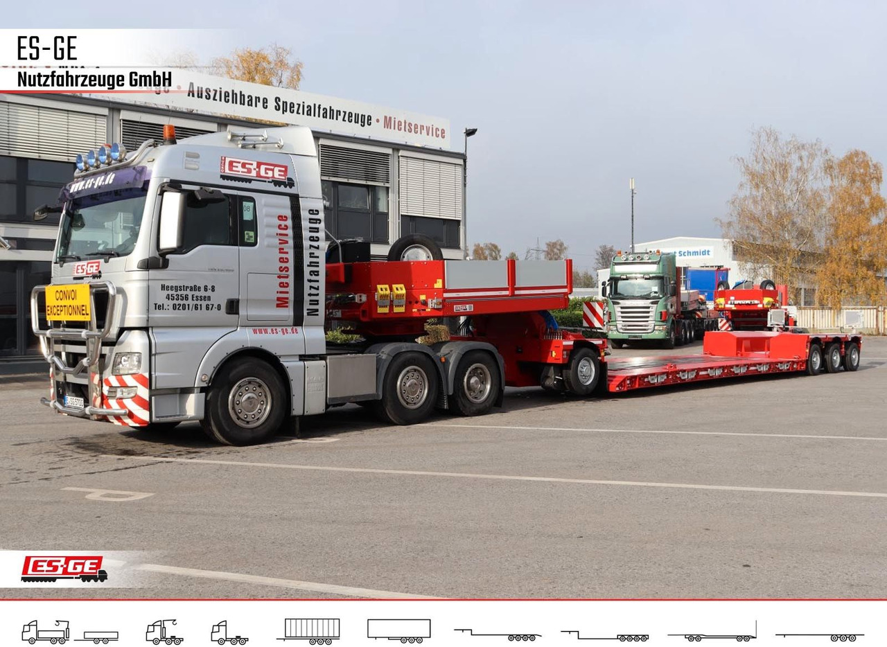 Faymonville Gigamax Tiefbett 1+3 - Semi-remorque surbaissé: photos 5 Faymonville Gigamax Tiefbett 1+3 - Semi-remorque surbaissé: photos 5