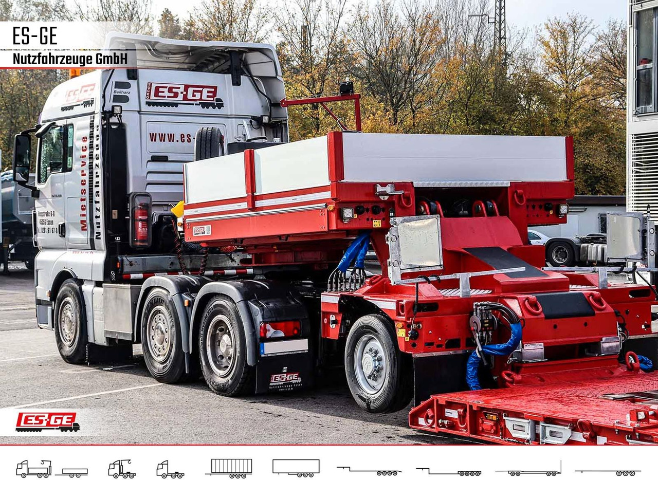 Faymonville Gigamax Tiefbett 1+3 - Semi-remorque surbaissé: photos 3 Faymonville Gigamax Tiefbett 1+3 - Semi-remorque surbaissé: photos 3