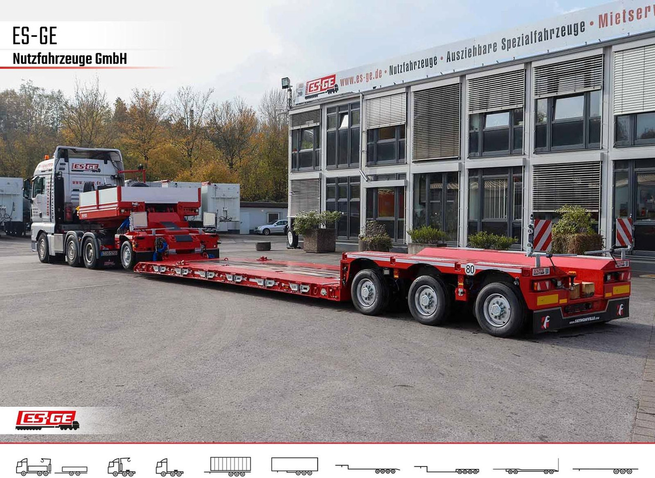 Faymonville Gigamax Tiefbett 1+3 - Semi-remorque surbaissé: photos 1 Faymonville Gigamax Tiefbett 1+3 - Semi-remorque surbaissé: photos 1