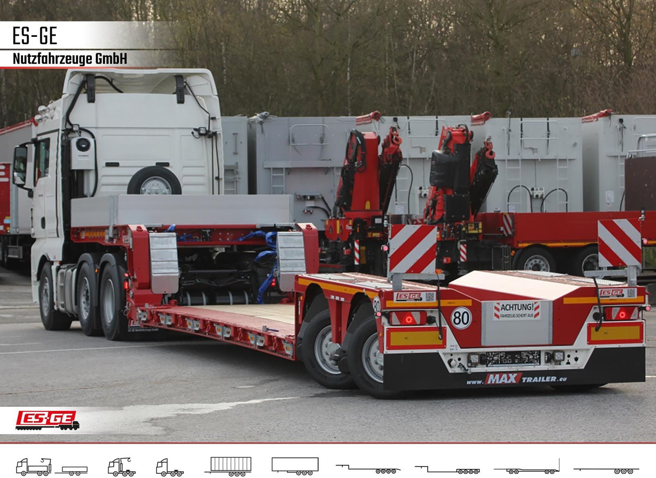 Faymonville MAX Trailer MAX510 Tiefbett 2x12 t PA - Semi-remorque surbaissé: photos 1 Faymonville MAX Trailer MAX510 Tiefbett 2x12 t PA - Semi-remorque surbaissé: photos 1