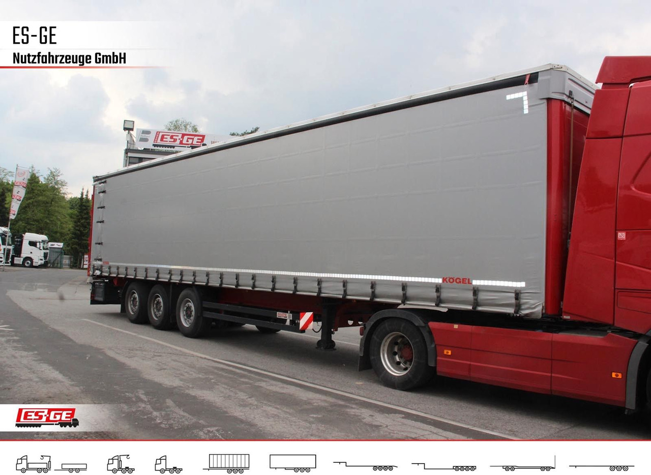 Kögel 3-Achs-Cargo-Coil-Pritschensattelanhänger Kögel 3-Achs-Cargo-Coil-Pritschensattelanhänger - Semi-remorque rideaux coulissants: photos 2 Kögel 3-Achs-Cargo-Coil-Pritschensattelanhänger Kögel 3-Achs-Cargo-Coil-Pritschensattelanhänger - Semi-remorque rideaux coulissants: photos 2