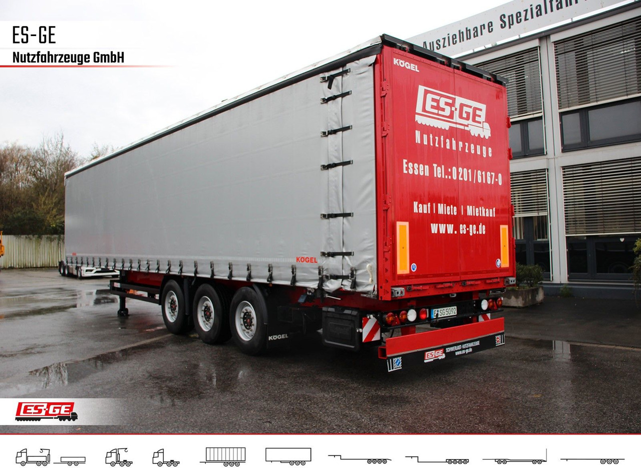 Kögel 3-Achs-Cargo-Coil-Pritschensattelanhänger Kögel 3-Achs-Cargo-Coil-Pritschensattelanhänger - Semi-remorque rideaux coulissants: photos 4 Kögel 3-Achs-Cargo-Coil-Pritschensattelanhänger Kögel 3-Achs-Cargo-Coil-Pritschensattelanhänger - Semi-remorque rideaux coulissants: photos 4
