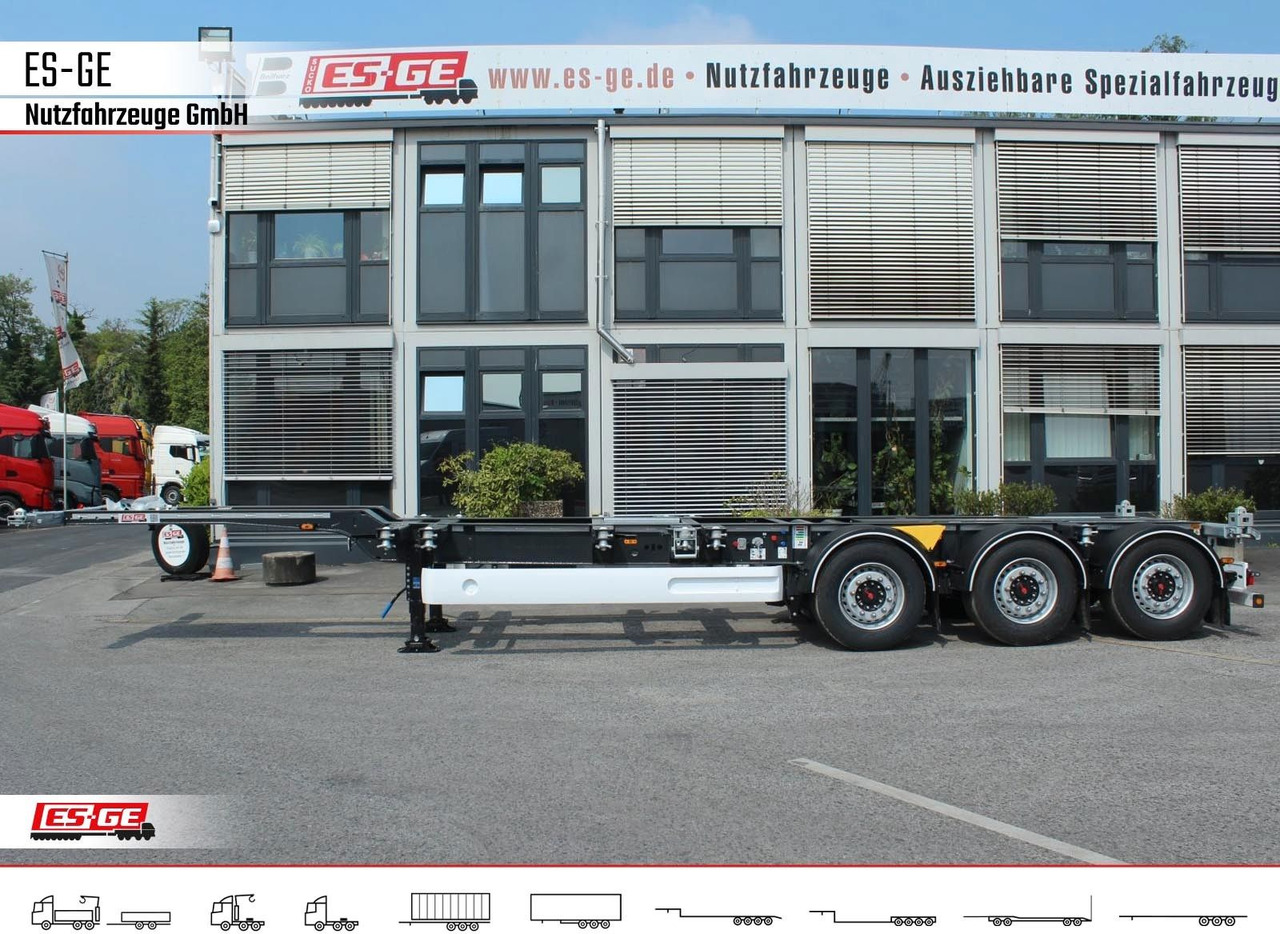 Wielton 3-Achs-Containerchassis - multifunktional - Semi-remorque porte-conteneur/ Caisse mobile: photos 3 Wielton 3-Achs-Containerchassis - multifunktional - Semi-remorque porte-conteneur/ Caisse mobile: photos 3