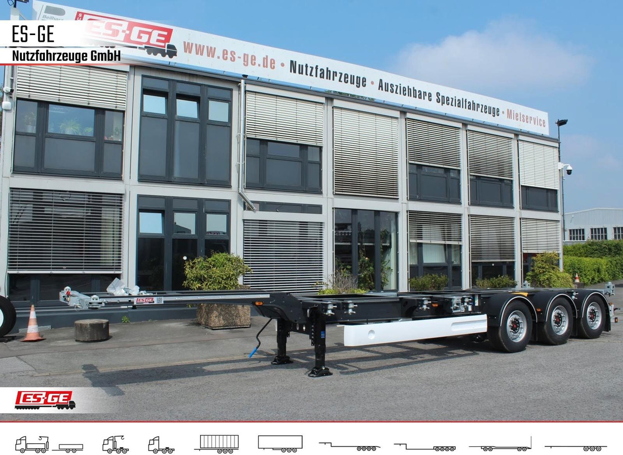 Wielton 3-Achs-Containerchassis - multifunktional - Semi-remorque porte-conteneur/ Caisse mobile: photos 2 Wielton 3-Achs-Containerchassis - multifunktional - Semi-remorque porte-conteneur/ Caisse mobile: photos 2