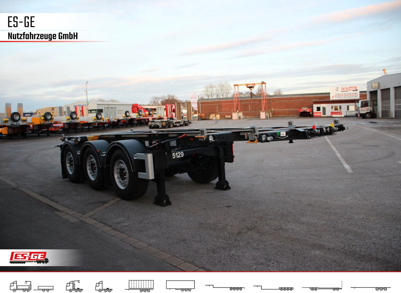 Wielton Containerchassis 20ft - Semi-remorque porte-conteneur/ Caisse mobile: photos 2 Wielton Containerchassis 20ft - Semi-remorque porte-conteneur/ Caisse mobile: photos 2