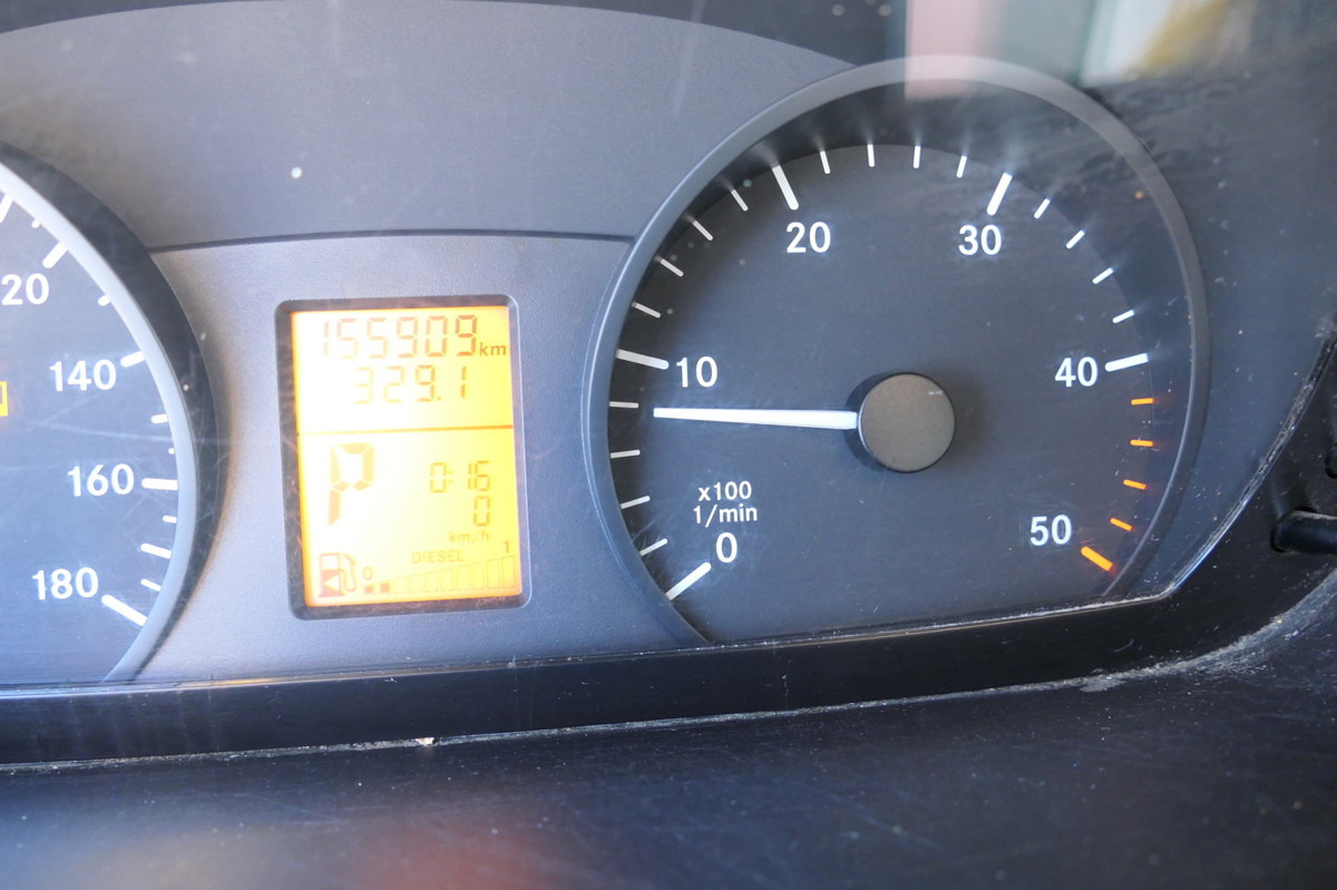 Fourgon grand volume MERCEDES-BENZ SPRINTER 310 CDI MAXI EURO-5 KOFFER REGALE KAMER: photos 12