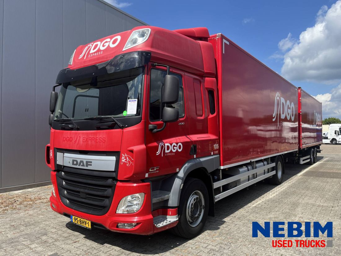 DAF CF 400 4X2 + Wecon Trailer - Camion fourgon: photos 1 DAF CF 400 4X2 + Wecon Trailer - Camion fourgon: photos 1