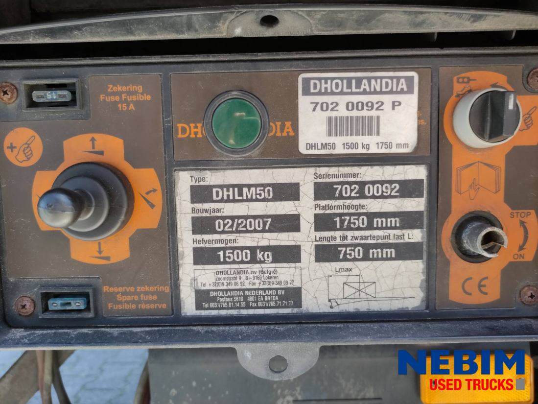 Camion à rideaux coulissants Renault Midlum 280 Euro 5 - DH1500 Kg Lift: photos 8