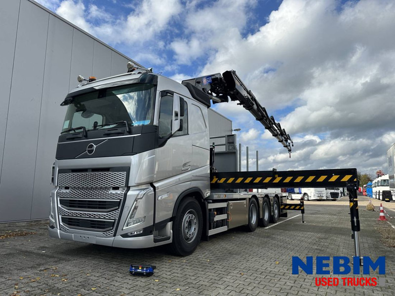Volvo FH500 8x4 Triple - HMF5020K6 43,6 T/M NEW-NIEUW-NEU - Camion grue: photos 1 Volvo FH500 8x4 Triple - HMF5020K6 43,6 T/M NEW-NIEUW-NEU - Camion grue: photos 1