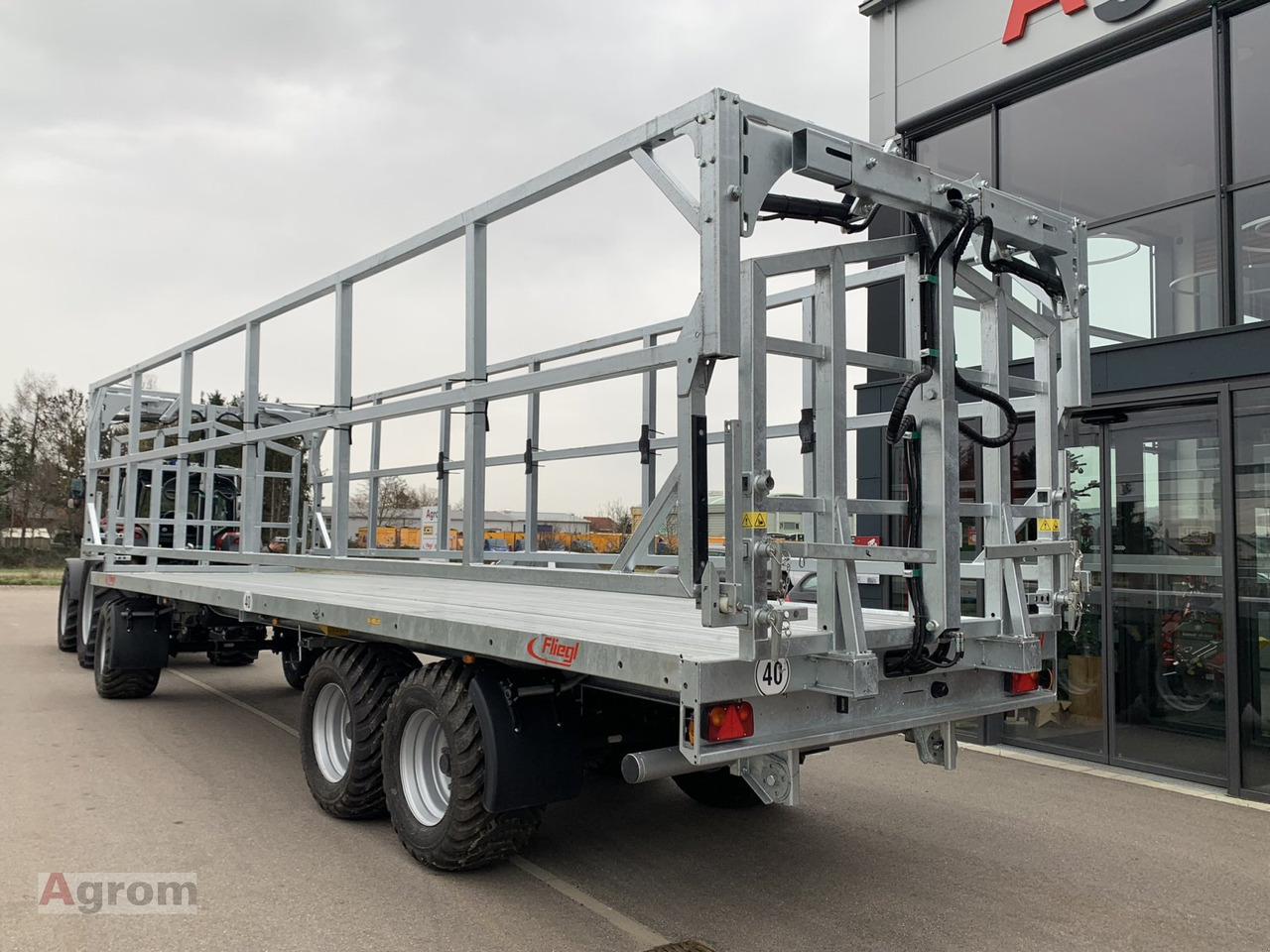 Fliegl DPW 210 BL - Remorque plateau agricole: photos 3 Fliegl DPW 210 BL - Remorque plateau agricole: photos 3