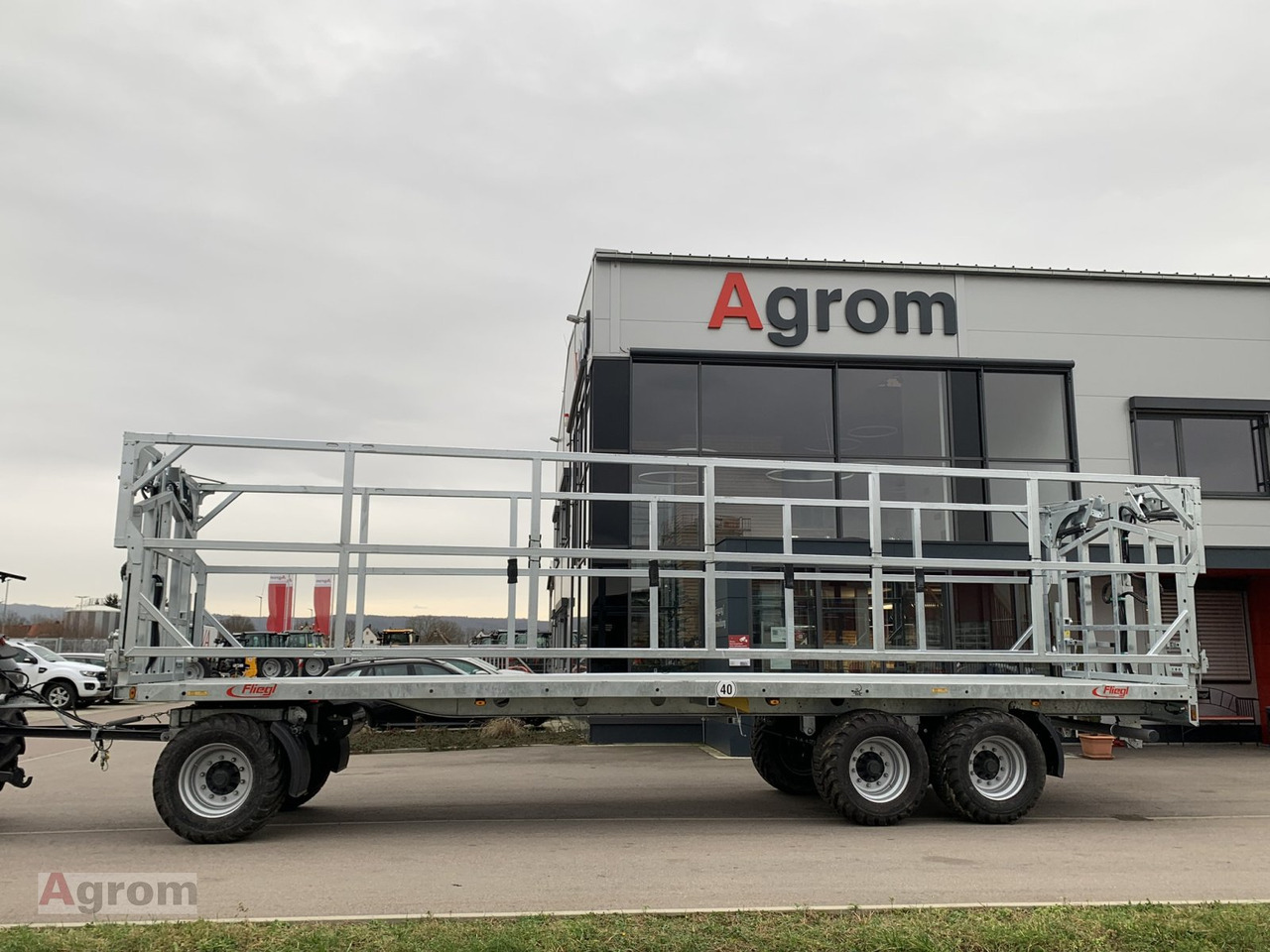 Fliegl DPW 210 BL - Remorque plateau agricole: photos 2 Fliegl DPW 210 BL - Remorque plateau agricole: photos 2