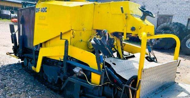 Demag DF 40C - Finisseur: photos 3 Demag DF 40C - Finisseur: photos 3