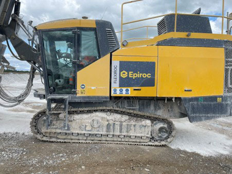 Atlas Copco FlexiROC D60-10LF - Foreuse: photos 1 Atlas Copco FlexiROC D60-10LF - Foreuse: photos 1