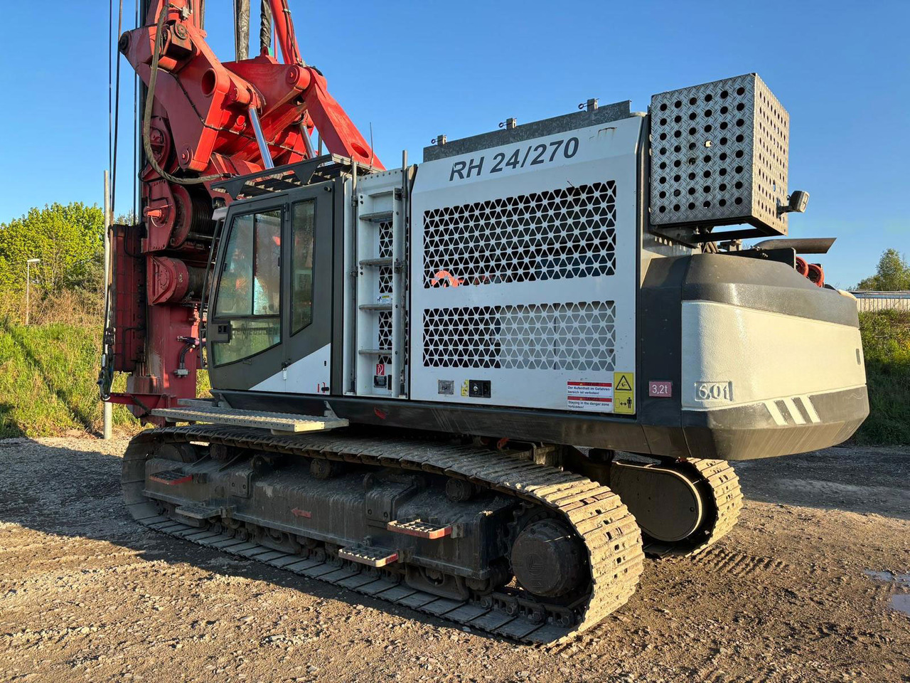 Delmag RH 24/270 - Mât de battage: photos 1 Delmag RH 24/270 - Mât de battage: photos 1