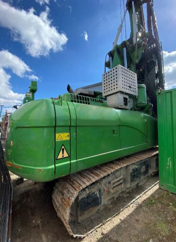Delmag RH12 - Mât de battage: photos 4 Delmag RH12 - Mât de battage: photos 4