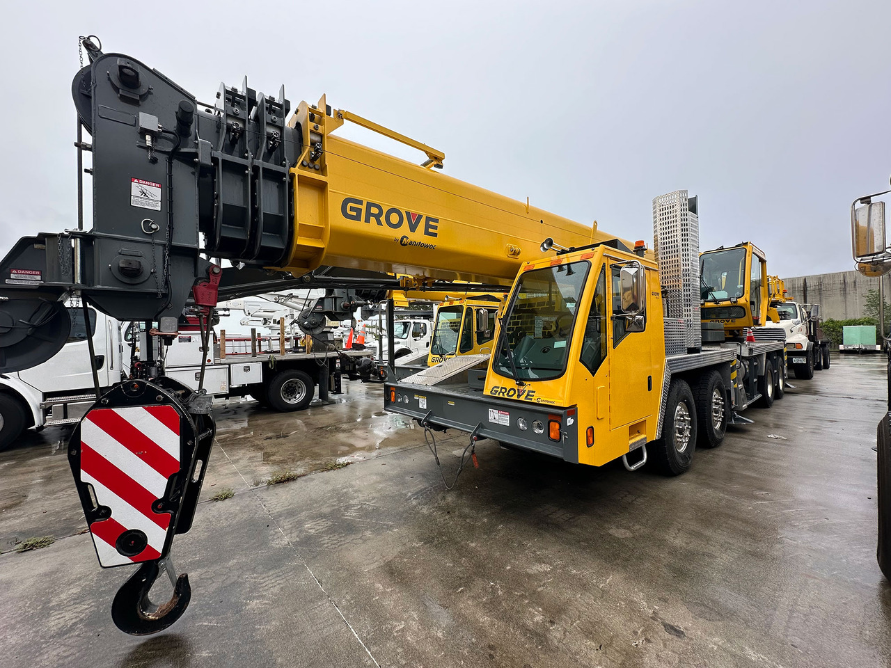 Grove TMS800-E - Grue mobile: photos 1 Grove TMS800-E - Grue mobile: photos 1