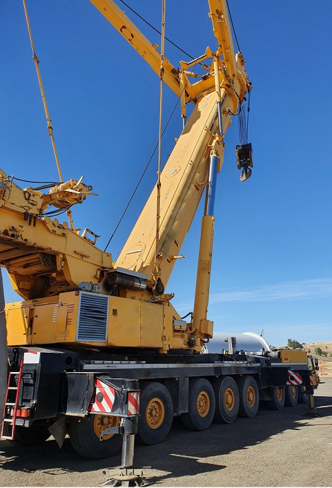 Liebherr LTM 1500-8.1 - Grue mobile: photos 4 Liebherr LTM 1500-8.1 - Grue mobile: photos 4