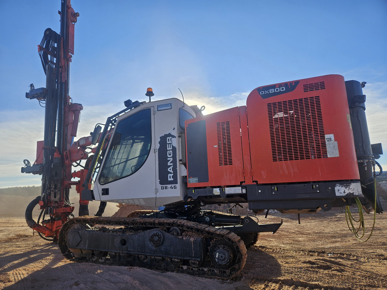 Sandvik DX800 - Foreuse: photos 1 Sandvik DX800 - Foreuse: photos 1