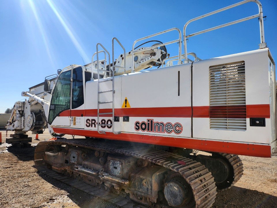 Soilmec SR-80 - Mât de battage: photos 3 Soilmec SR-80 - Mât de battage: photos 3