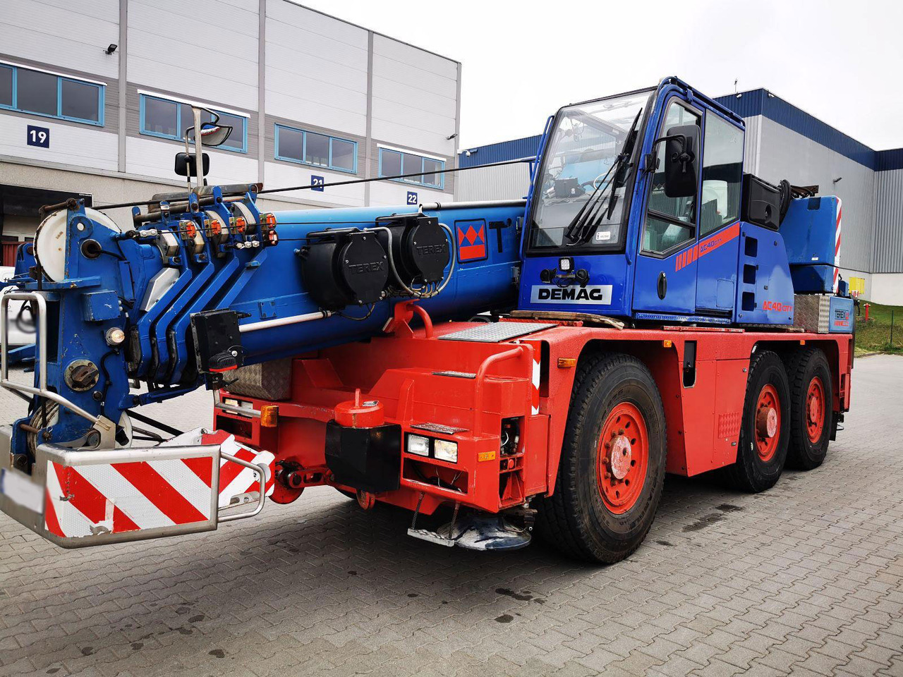 Terex Demag AC 40 City - Grue mobile: photos 1 Terex Demag AC 40 City - Grue mobile: photos 1