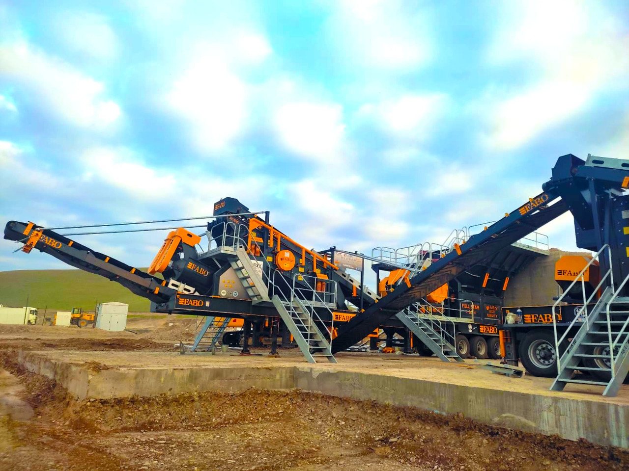 FABO Mining machinery-crushing plant - Machine d'exploitation minière: photos 3 FABO Mining machinery-crushing plant - Machine d'exploitation minière: photos 3