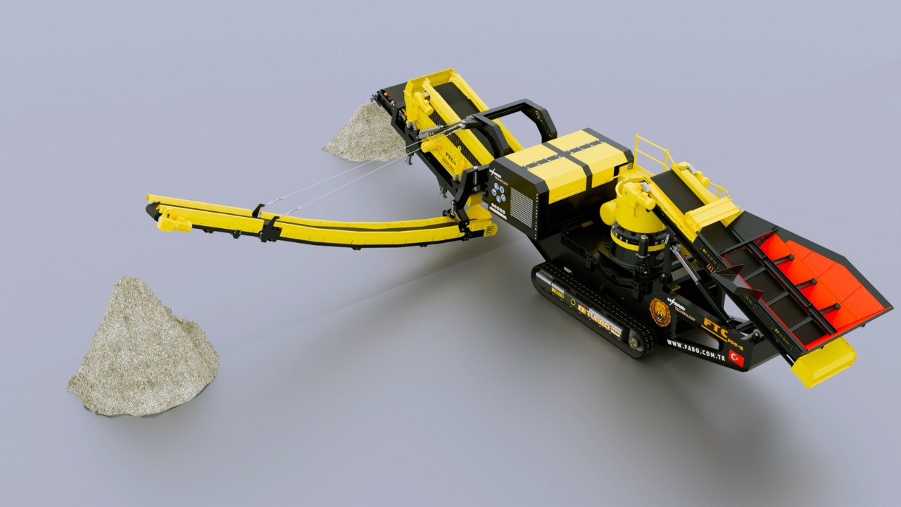 FABO Mobile crusher - Concasseur mobile: photos 2 FABO Mobile crusher - Concasseur mobile: photos 2