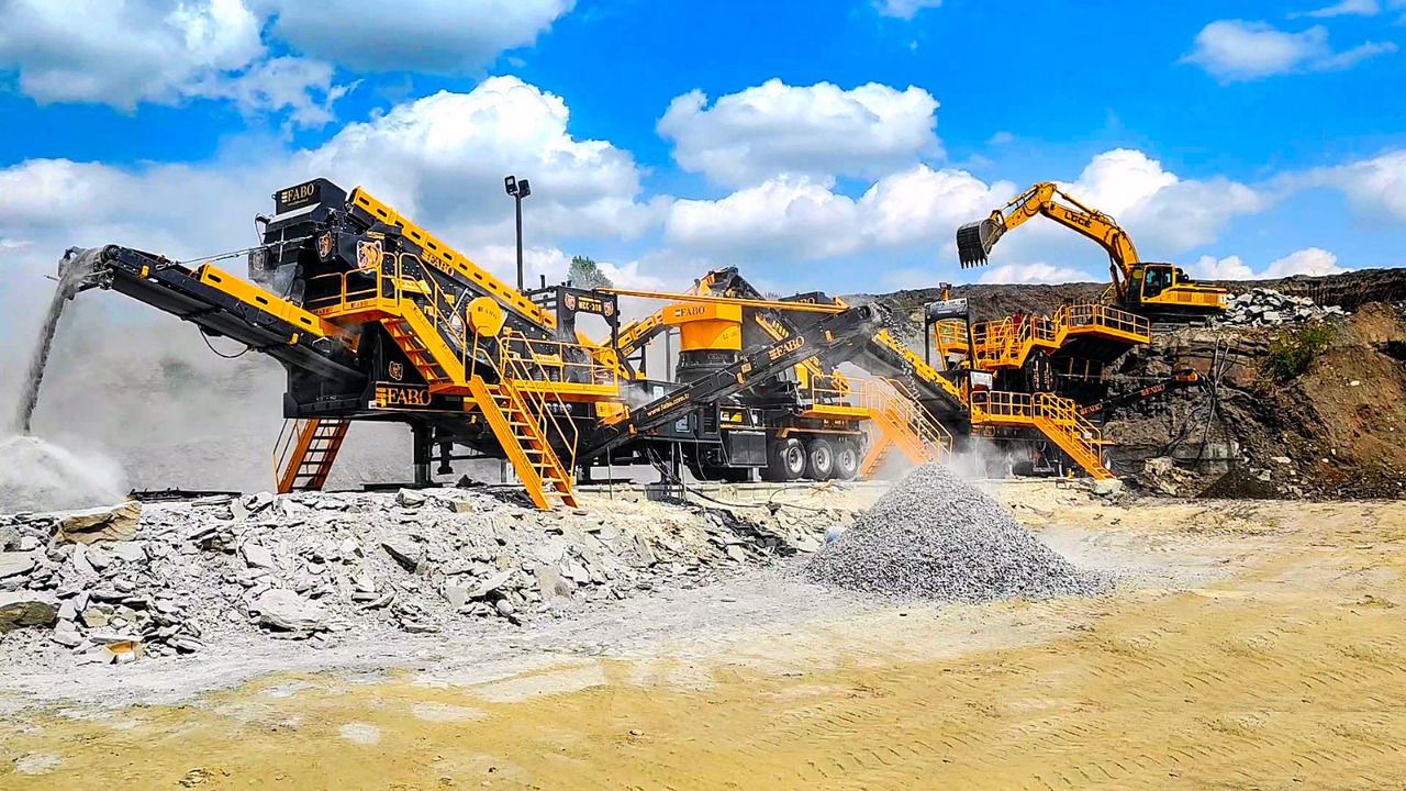 FABO mining machinery - crushing plant - Machine d'exploitation minière: photos 1 FABO mining machinery - crushing plant - Machine d'exploitation minière: photos 1