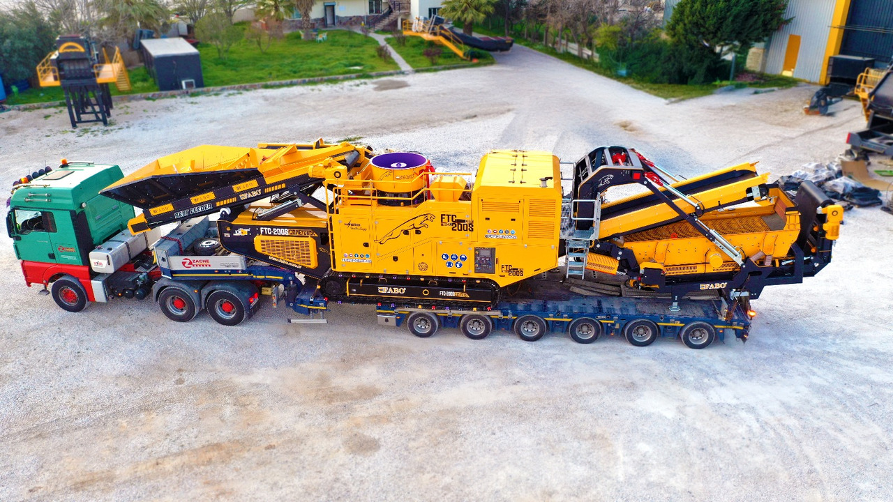 FABO mobile cone crusher - Concasseur à cône: photos 1 FABO mobile cone crusher - Concasseur à cône: photos 1