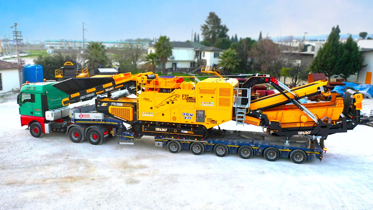 FABO mobile cone crusher - Concasseur à cône: photos 2 FABO mobile cone crusher - Concasseur à cône: photos 2