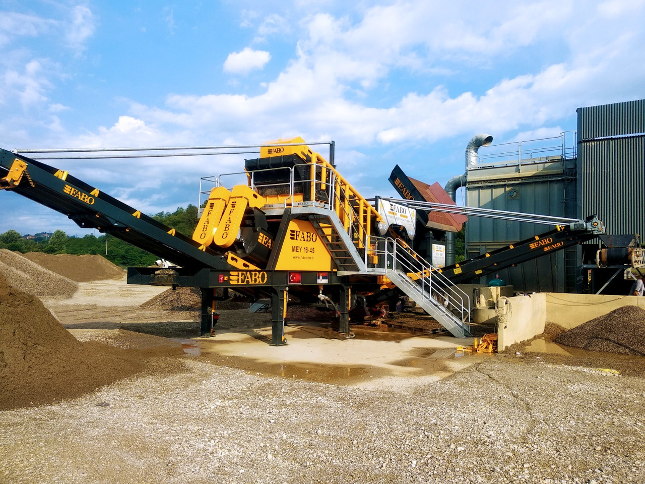 FABO mobile washing plant - Crible: photos 5 FABO mobile washing plant - Crible: photos 5