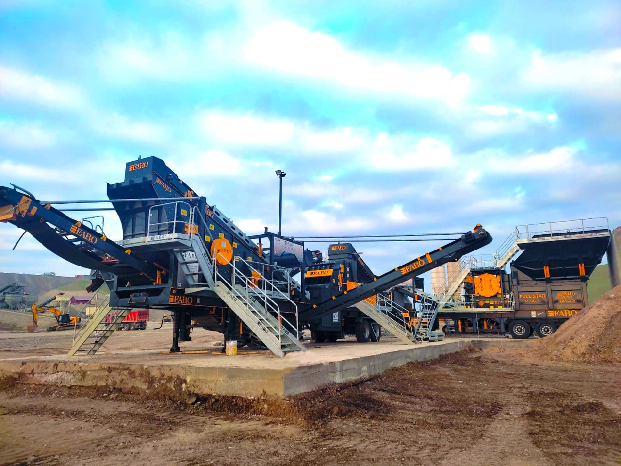 FABO mobile washing plant - Crible: photos 4 FABO mobile washing plant - Crible: photos 4