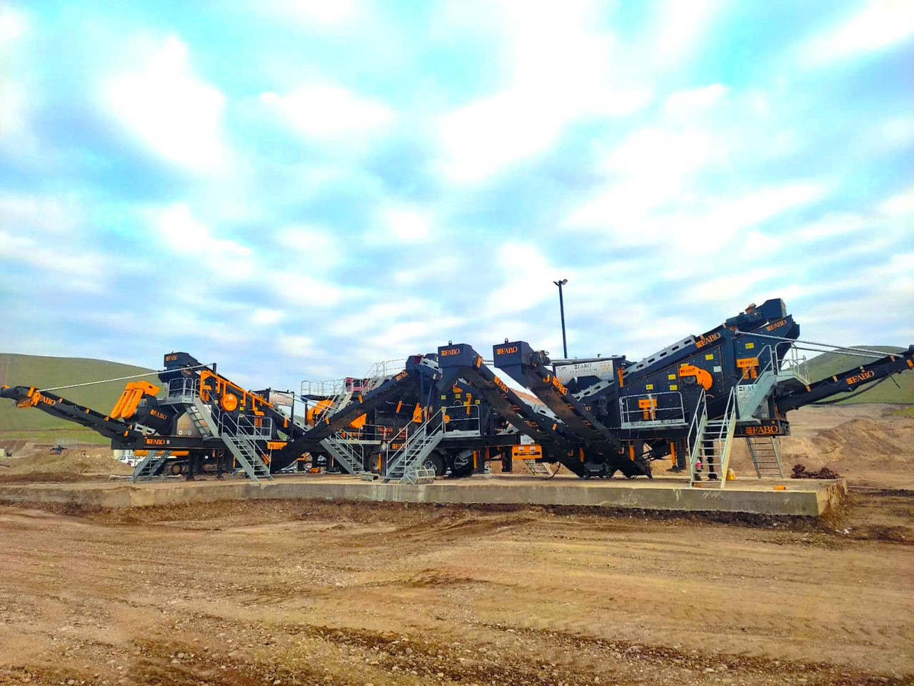 FABO mobile washing plant - Crible: photos 5 FABO mobile washing plant - Crible: photos 5