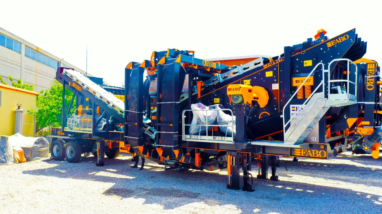 FABO mobile washing plant - Crible: photos 5 FABO mobile washing plant - Crible: photos 5