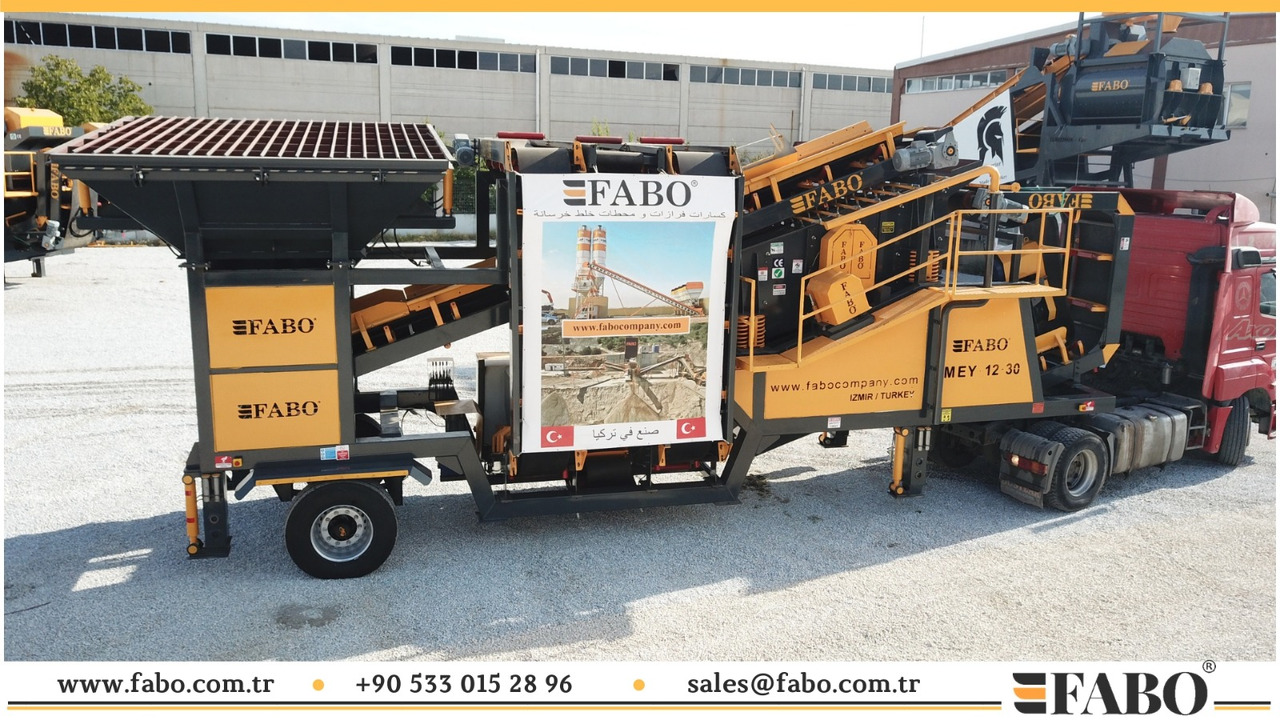 FABO mobile washing plant - Crible: photos 5 FABO mobile washing plant - Crible: photos 5