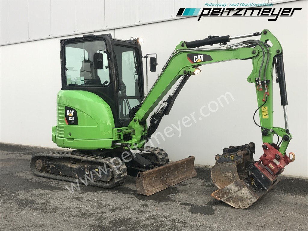 CAT Minibagger 303 E CR PowerTilt 3 Löffel - Mini pelle: photos 2 CAT Minibagger 303 E CR PowerTilt 3 Löffel - Mini pelle: photos 2
