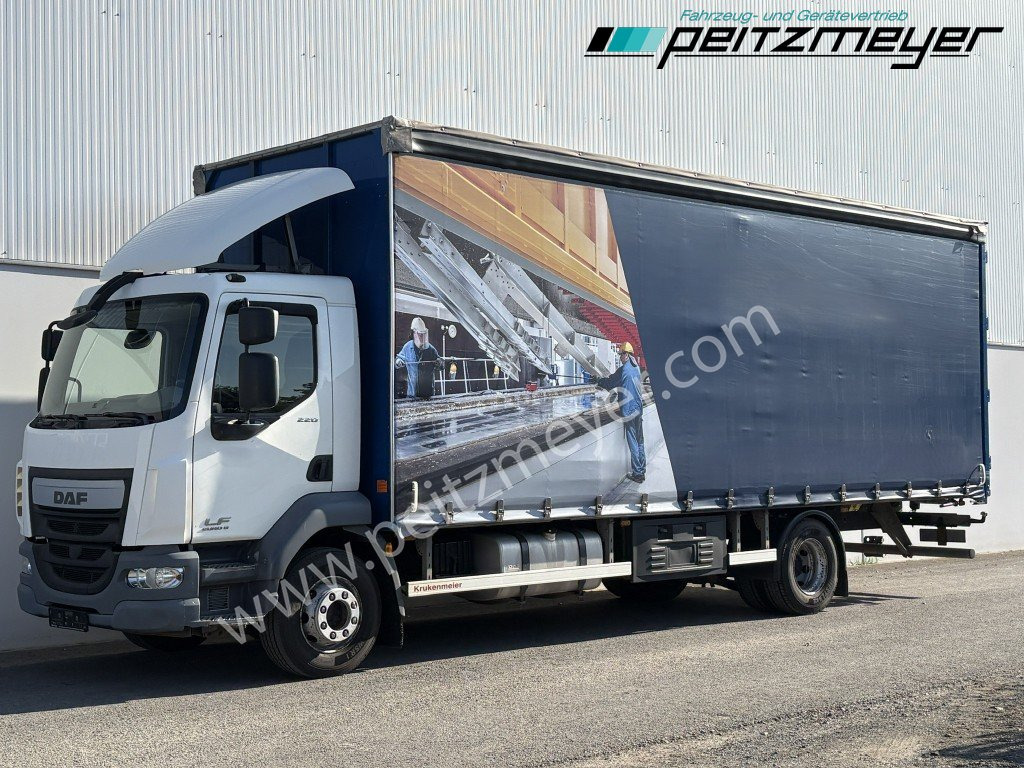 DAF LF 16.220 FA Pritsche 7,8 m - NL 9,4 t. - Camion à rideaux coulissants: photos 1 DAF LF 16.220 FA Pritsche 7,8 m - NL 9,4 t. - Camion à rideaux coulissants: photos 1