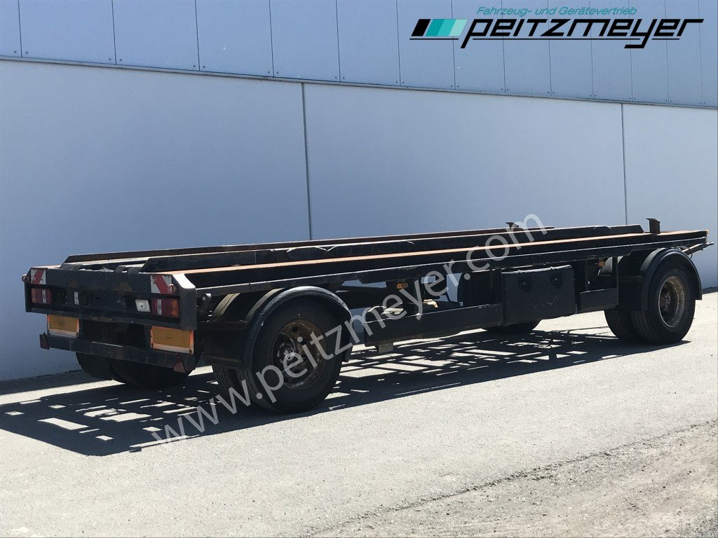 EGGERS ABROLLANHÄNGER 2 Achs blatt HWT18Z3/1S TÜV 4/2026 - Remorque ampliroll/ Multibenne: photos 1 EGGERS ABROLLANHÄNGER 2 Achs blatt HWT18Z3/1S TÜV 4/2026 - Remorque ampliroll/ Multibenne: photos 1