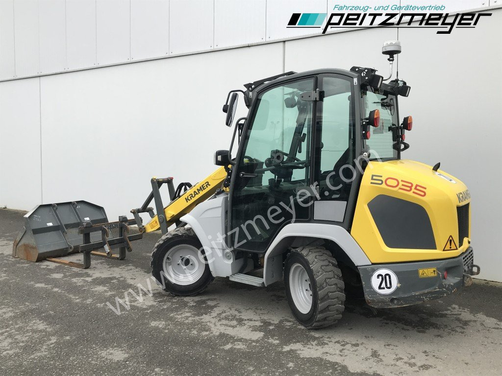 KRAMER RADLADER 5035 / 358 Schaufel+Palettengabel - Chargeuse sur pneus: photos 3 KRAMER RADLADER 5035 / 358 Schaufel+Palettengabel - Chargeuse sur pneus: photos 3