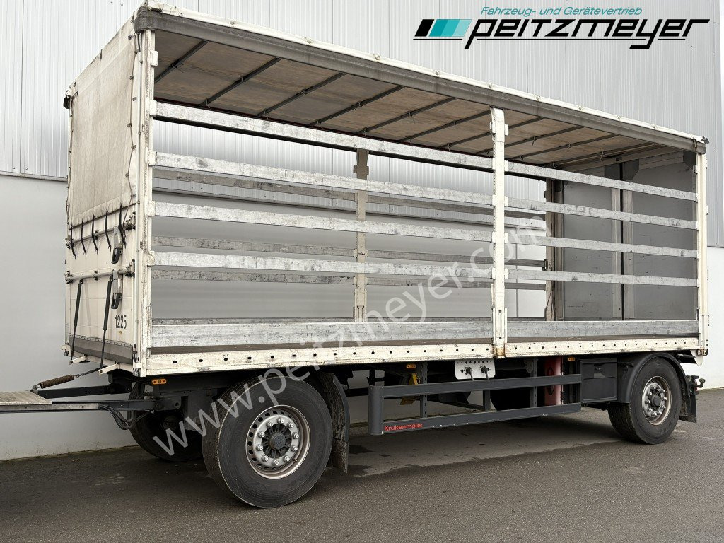 KRUKENMEIER PRITSCHENANHÄNGER 18 T. mit Durchlade - Remorque rideaux coulissants: photos 3 KRUKENMEIER PRITSCHENANHÄNGER 18 T. mit Durchlade - Remorque rideaux coulissants: photos 3
