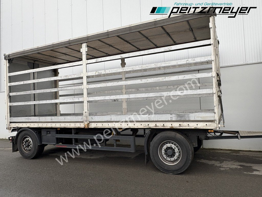KRUKENMEIER PRITSCHENANHÄNGER 18 T. mit Durchlade - Remorque rideaux coulissants: photos 4 KRUKENMEIER PRITSCHENANHÄNGER 18 T. mit Durchlade - Remorque rideaux coulissants: photos 4
