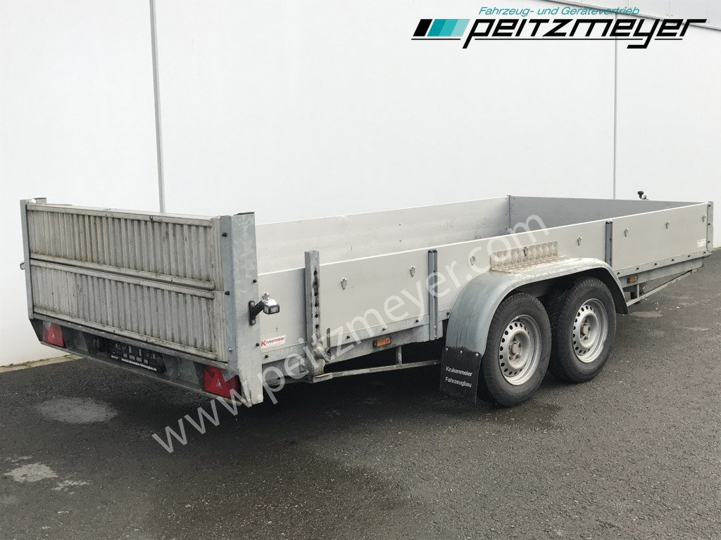 KRUKENMEIER Tandemanhänger 3,5 t Tieflader m. Rampen, 100 km/h verzinkt - Remorque porte engin: photos 1 KRUKENMEIER Tandemanhänger 3,5 t Tieflader m. Rampen, 100 km/h verzinkt - Remorque porte engin: photos 1