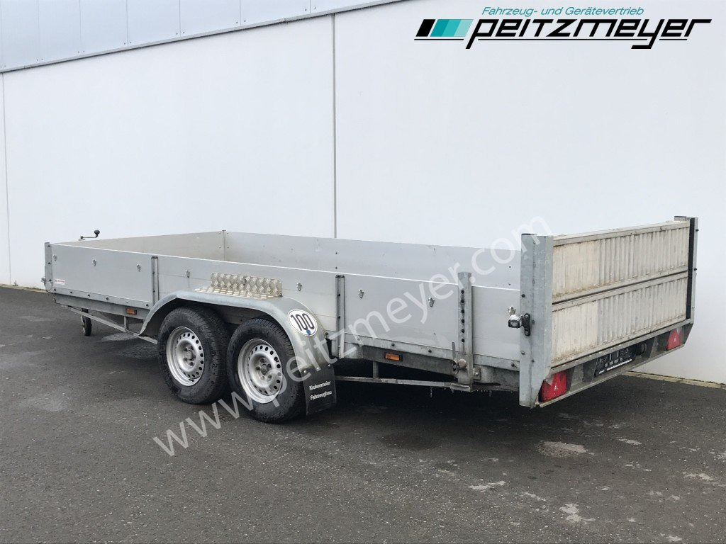 KRUKENMEIER Tandemanhänger 3,5 t Tieflader m. Rampen, 100 km/h verzinkt - Remorque porte engin: photos 2 KRUKENMEIER Tandemanhänger 3,5 t Tieflader m. Rampen, 100 km/h verzinkt - Remorque porte engin: photos 2