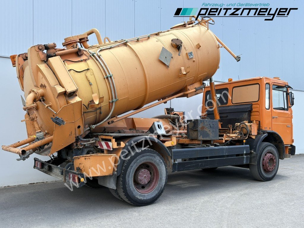 MAN Saugwagen 16.220 F - Müller Saugfzg. 6.500 L - EINSATZBEREIT ! - Camion vidangeur: photos 3 MAN Saugwagen 16.220 F - Müller Saugfzg. 6.500 L - EINSATZBEREIT ! - Camion vidangeur: photos 3